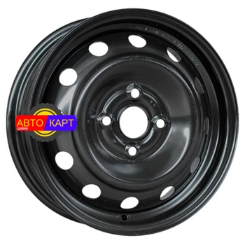 6x15/4x100 ET37 D60,1 15010 AM Black Sandero Stepway