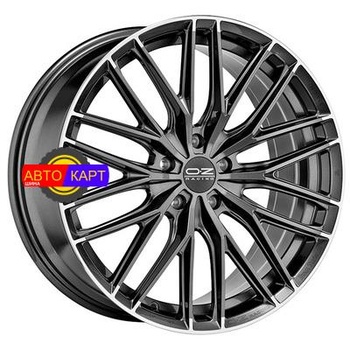 8,5x19/5x114,3 ET35 D75 Gran Turismo HLT Star Graphite Diamond Lip