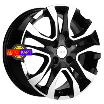 6x15/4x100 ET39 D56,6 KHW1503 (Cobalt) Black-FP