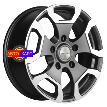 6,5x17/5x139,7 ET35 D98,5 KHW1725 (Niva 4x4) Gray-FP