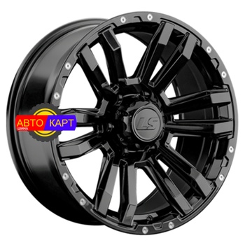 9x18/6x139,7 ET15 D106,1 1339 BK (конус, Колпак+лого)