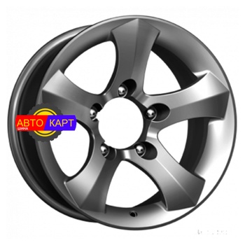 8x16/5x139,7 ET-10 D110,1 Айсберг (КС662) Дарк платинум