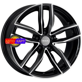 8x18/5x112 ET40 D57,1 Sarthe Black mirror