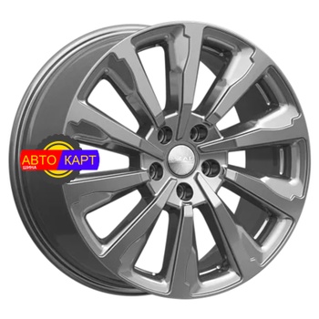 8x18/5x112 ET44 D57,1 Астер (КЛ369) графит