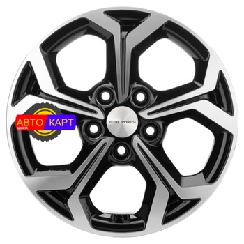 6,5x16/5x114,3 ET50 D66,1 KHW1606 (Renault/Nissan) Black-FP