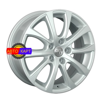 7x17/5x114,3 ET39 D60,1 TY197 Sil (конус, C570)