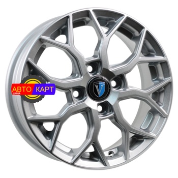 6x16/4x100 ET46 D54,1 1619 (Solaris) Silver