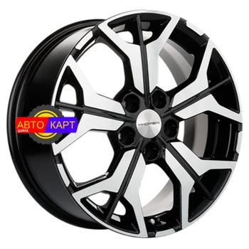 7x17/5x108 ET50 D63,35 KHW1715 (Ford C-Max) Black-FP