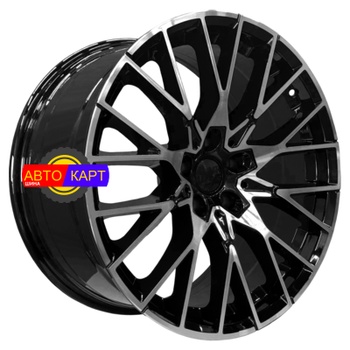 9,5x19/5x112 ET33 D66,6 5408 Gloss Black Machine Face (PDW)
