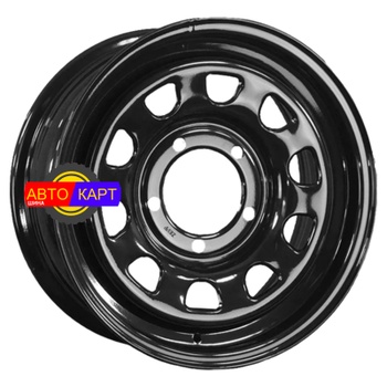 8x16/5x165,1 ET-10 D125 Land Rover Semicircle Gloss Black (LTM)