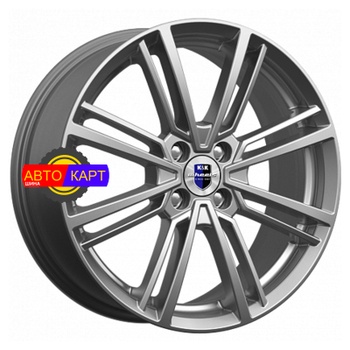 7x17/5x100 ET48 D56,1 Эрфурт (КС898) Дарк платинум
