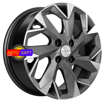 6x15/4x100 ET40 D60,1 KHW1508 (XRay) Gray-FP
