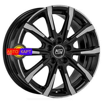 7x18/5x112 ET43 D57,06 79 Black Full Polish