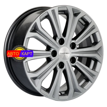 6,5x16/5x108 ET50 D63,3 KHW1610 (Focus) G-Silver