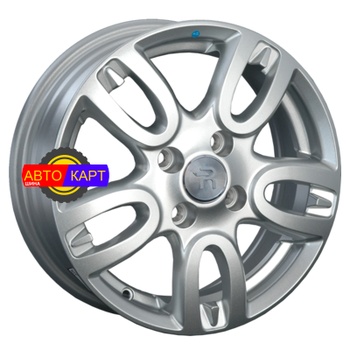 6x15/4x100 ET50 D60,1 RN63 Sil (конус, C570)