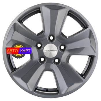 6,5x16/5x114,3 ET50 D66,1 KHW1601 (Renault/Nissan) Gray