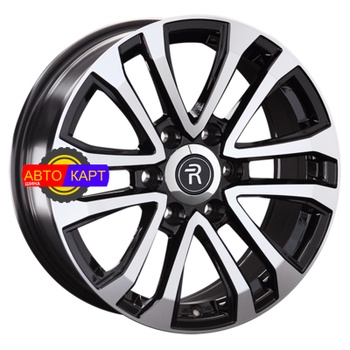 7,5x17/6x139,7 ET30 D106,1 TY309 BKF (пш)