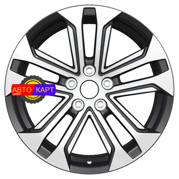 7x18/5x114,3 ET38 D67,1 KHW1803 (Outlander) Black-FP