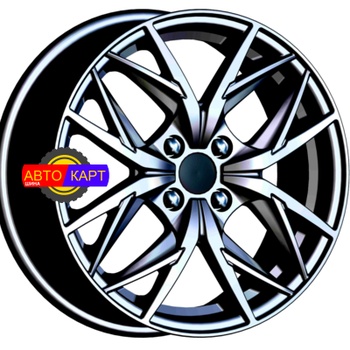 6,5x16/4x100 ET44 D56,6 Асти (КЛ377) Графит