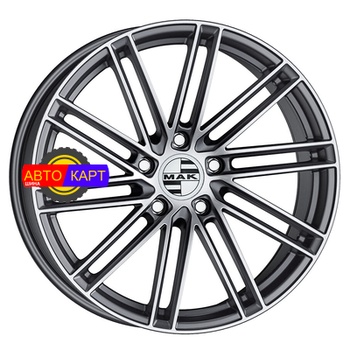 9,5x21/5x130 ET60 D71,6 Leipzig Gunmetal Mirror Face