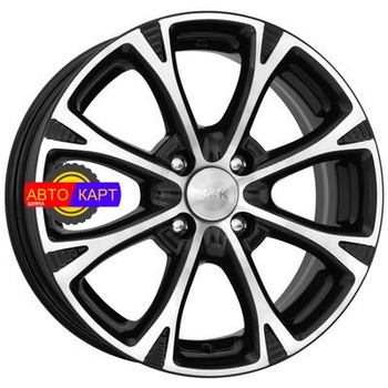 6x15/4x98 ET35 D58,5 Блюз (КС606) Алмаз черный