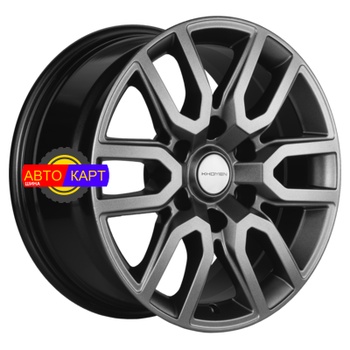 8x17/6x139,7 ET38 D67,1 KHW1723 (Pajero Sport) Gray