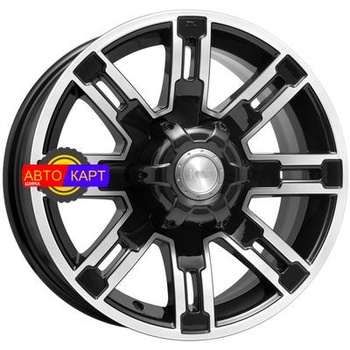 7,5x16/6x139,7 ET30 D108,1 Полюс (КС609M) Алмаз черный