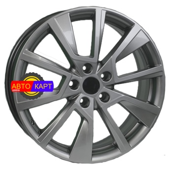 7x18/5x114,3 ET37 D66,5 KHW1802 (Dargo/Jolion) Dark Chrome