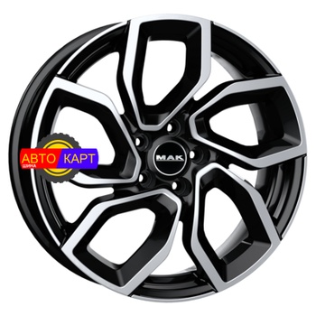 7,5x18/5x108 ET45 D65,1 Apollo Black mirror