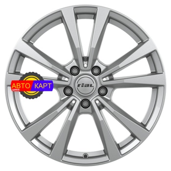 9x19/5x112 ET49 D66,5 M12 Polar Silver