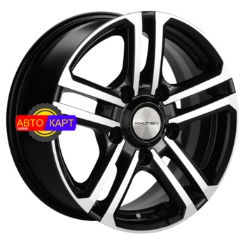 6,5x16/5x139,7 ET40 D98,5 KHW1602 (Niva 4x4) Black-FP