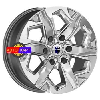 7,5x17/6x139,7 ET45 D93,1 Тейт (КС1050) Дарк платинум