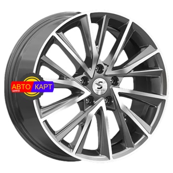 7,5x18/5x112 ET39 D66,6 КР010 (Audi A4) Diamond Gloss Graphite