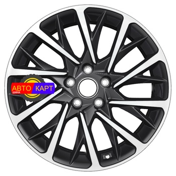 7,5x18/5x112 ET39 D66,6 KHW1804 (Audi A4/A6) Black-FP