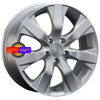 8x17/5x120 ET55 D64,1 H21 Sil (конус, H002)