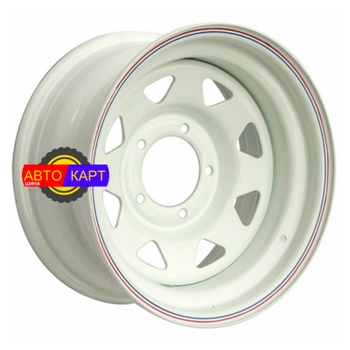 8x16/5x139,7 ET-25 D110 УАЗ Off-Road Wheels (белый)