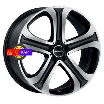 9,5x20/5x112 ET55 D66,6 Spitze Black mirror