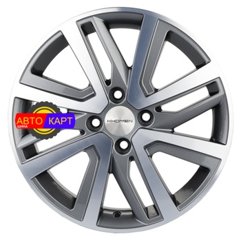 6x16/4x100 ET48 D54,1 KHW1609 (Rio I/Solaris I) Gray-FP