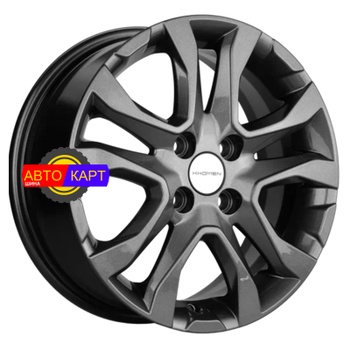 6x15/4x100 ET50 D60,1 KHW1503 (Vesta) Gray