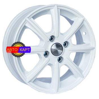 5,5x14/4x100 ET43 D67,1 Монако (КЛ185) Белый